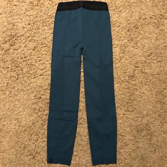 Lululemon Teal Time Warp Tights - Picture 6 of 7